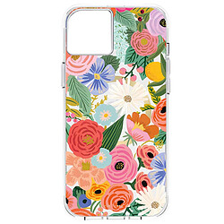 Rifle Paper Co. Rifle Paper Coque pour iPhone 14 Plus MagSafe avec Motif Floral Antibactérienne Rose