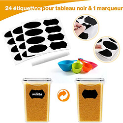 YASHE Boîtes de Conservation Lot de 20 Hermétiques pas cher