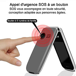 artfone F30 4G Téléphone Portable Senior à Clapet