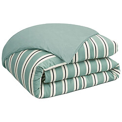 A Demain Housse de couette imprimée en coton et viscose de bambou, ZEPHIR