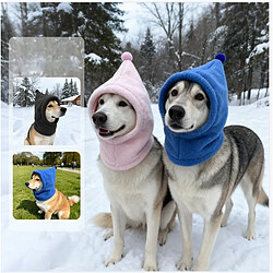 Avis INF Bonnet Chien Polaire Chaleureux et Apaisant - Protection Hivernale et Anti-Bruit Blue L