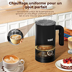 Avis YASHE Mousseur à Lait Électrique 4 en1, 300ml Chauffe-Mousse