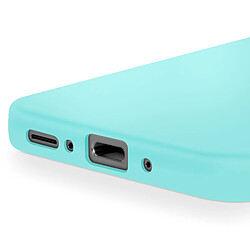 Avis Avizar Coque Soft-Touch pour Galaxy A37 en Silicone Semi-rigide Antidérapant Turquoise
