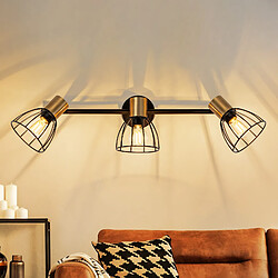 ZMH Applique Murale Intérieur 3 Flammes E14 Lampe De Salon Max.25w