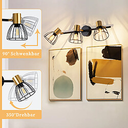 Avis ZMH Applique Murale Intérieur 3 Flammes E14 Lampe De Salon Max.25w