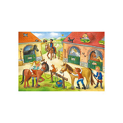 Ravensburger 5178 - 2 puzzles 12 pièces - Vacances à la ferme pas cher