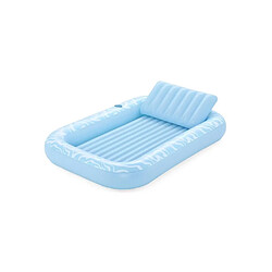 Bestway 43838 - Matelas gonflable Sun-Kissed avec dossier - Bleu clair