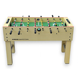 Devessport Babyfoot semi-professionnel Silver Competition Classic Players 138 x 70 x 88,5cm