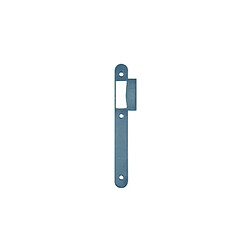 Vachette D452 gâche plate bout rond inox 19801000