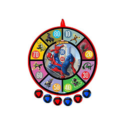 Avis Marvel Spider-Man Cible Scratch 2 Faces 36 cm - 6 Balles