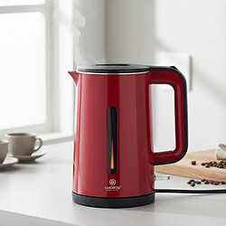 Avis Avizar Bouilloire Électrique 0.6L 1500W avec Arrêt Automatique Noir / Rouge