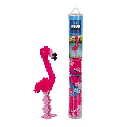 Plus-Plus Flamingo Tube - 100 pièces Classic 20 mm