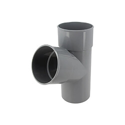 Nicoll BH16 - T mâle-femelle 67°30 Ø40 gris