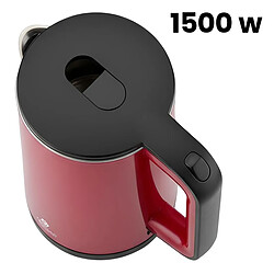 Avizar Bouilloire Électrique 0.6L 1500W avec Arrêt Automatique Noir / Rouge pas cher