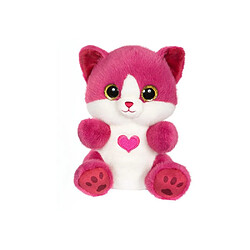 Gipsy Toys BERRY Chat peluche - Rose framboise - 23 cm