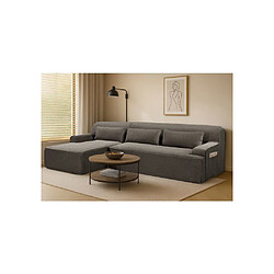 Loungitude ALICE - Canapé convertible 3 places - Gris clair