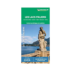 Michelin Carte des lacs italiens - Como, Garda, Iseo, Majeur, Orta