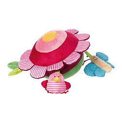 Sigikid Balle d'Éveil Sensorielle Souple pour Bébé avec Sons Bruissants Rose