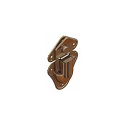 MONIN Fermeture grenouille acier zingué 43 x 27 mm