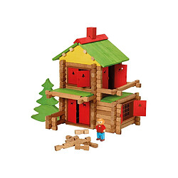 JEUJURA Chalet en bois - 165 pièces - Dès 5 ans