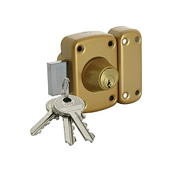 ISEO CITY 160 - Cylindre GHB 2 entrées - Finition dorée