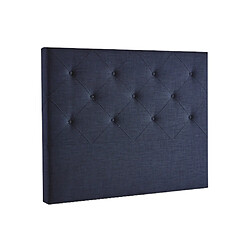 Epeda COSMIQUE - Tête de lit capitonnée bleu denim 200 cm