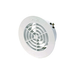 NICOLL GATM140 - Grille de ventilation blanche avec moustiquaire