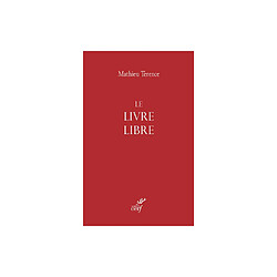 Cerf Le livre libre - Mathieu Terence