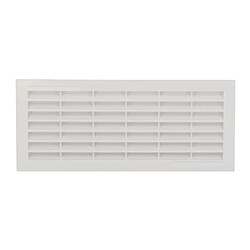 NICOLL 1B111 - Grille de ventilation rectangulaire 108 x 254 mm - Blanc