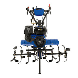 Avis Monstershop Motobineuse à Essence 7,5 CV Cultivateur à Terre 212 CC 4 Temps 16 Lames