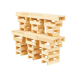 JEUJURA TEC'AP 3XL - 200 pièces en bois naturel