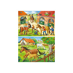 Avis Ravensburger 5178 - 2 puzzles 12 pièces - Vacances à la ferme