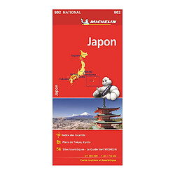 MICHELIN Japon - Carte routière et touristique - 1:1 500 000