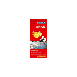 Michelin Islande / Ijsland - Carte nationale