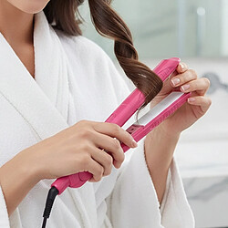 Avis Avizar Fer À Cheveux Multifonction 45W Lisse et Boucle Chauffe Rapide 200°C Rose