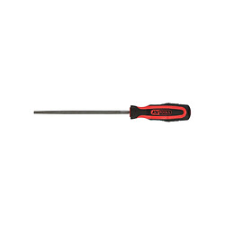 KS TOOLS Lime ronde demi-douce 250 mm - manche plastique