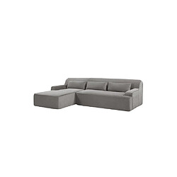 Loungitude ALICE - Canapé convertible 3 places - Gris clair