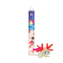 Plus-Plus PLUS PLUS Axolotl Tube - 100 pièces - Multicolore