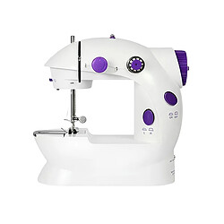 Avizar Mini Machine à Coudre Électrique Vitesse Réglable avec Éclairage LED Blanc