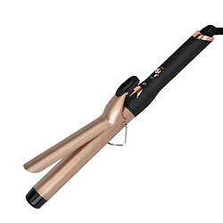 Avizar Fer à Boucler 32mm pour Boucles Larges 64W avec Chauffage Rapide PTC Noir / Or