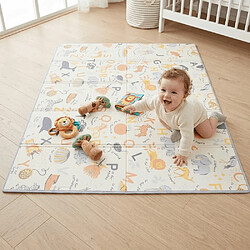 Devessport Tapis d'Éveil Pliable pour Bébé 200x180 cm - Baby Comfort Pad pas cher