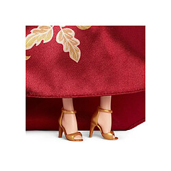 Avis Barbie Lunar New Year - Robe rouge à motif pivoine doré