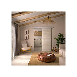 OPTIMUM Panneau de porte coulissante Chêne blond 204 x 83 x 3,8 cm