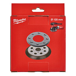 Milwaukee ROS 125E - Plateau abrasif 125 mm 8 trous