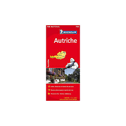 MICHELIN Autriche - Carte routière et touristique 1/400 000