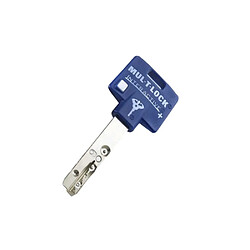 MUL-T-LOCK Interactive 262S - Clé profilée bleue