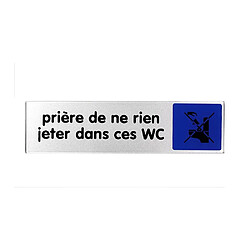 NOVAP 4033372 - Plaquette de porte Plexiglas 170 x 45 mm