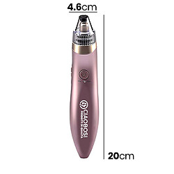 Acheter Avizar Aspirateur de Points Noirs Rechargeable pour Visage avec 4 Embouts Rose gold