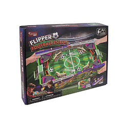 EXPLORA 540083 - Jeu de Flipper Football en Bois à Construire