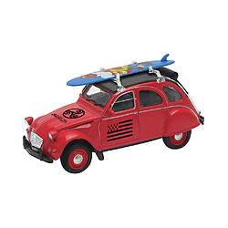 WELLY DIE 2CV Surf Breizh RF - Rouge et planche bleue